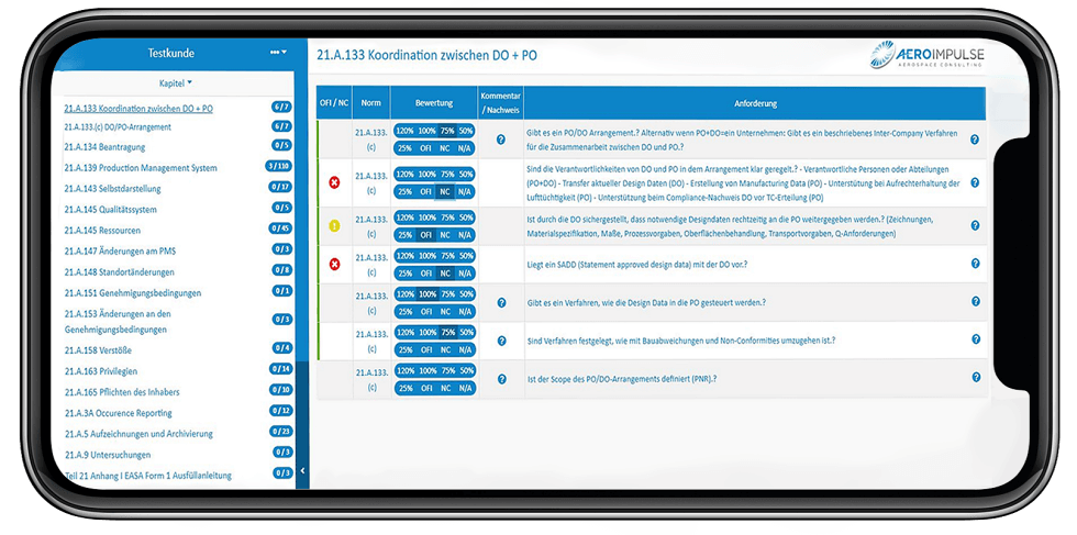 Audit tool audit software flexible aviation 2